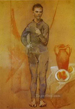 Malabarista con naturaleza muerta 1905 Cubistas Pinturas al óleo